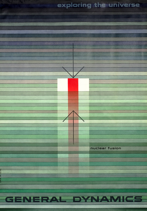 Arrows pointing towards each other, horizontal bars; green, red, white, gray