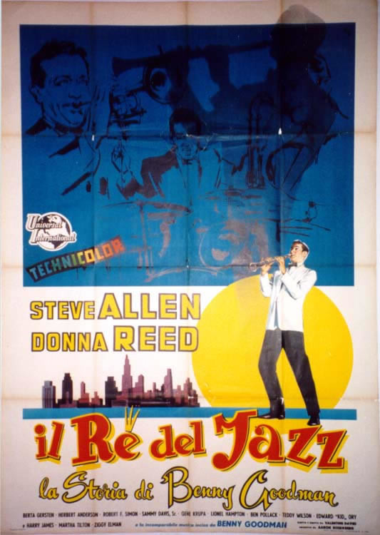 MAN PLAYING CLARINET, SKYLINE STEVE ALLEN, DONNA REED;