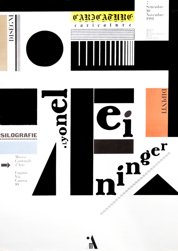 Typographic Design; black, white, ORANGE, YELLOW