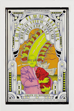 No. 284, Cactus, The Flamin' Groovies, Redeye; orange, red, yellow, purple
