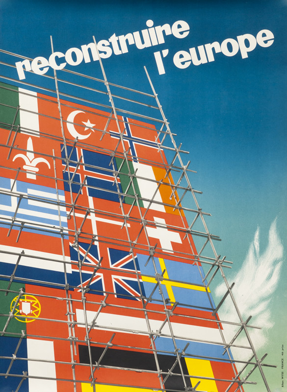 INTERNATIONAL WALL OF FLAGS; RED, WHITE, BLUE, GREEN, ORANGE