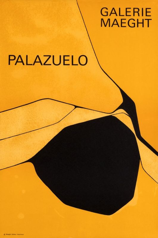 Palazuelo - Galerie Maeght (yellow)